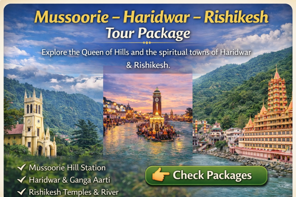 Haridwar – Rishikesh Tour Package
